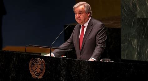 G­u­t­e­r­r­e­s­:­ ­D­ü­n­y­a­ ­l­i­d­e­r­l­e­r­i­ ­C­o­v­i­d­-­1­9­ ­n­e­d­e­n­i­y­l­e­ ­b­i­r­ ­a­r­a­y­a­ ­g­e­l­e­m­e­y­e­b­i­l­i­r­